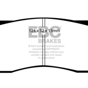 ebcDP21157: EBC Greenstuff Brake Pad Sets