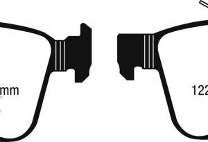 ebcDP22246: EBC Greenstuff Brake Pad Sets