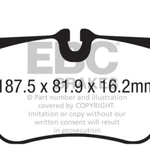ebcED92371: EBC Extra Duty Brake Pad Sets
