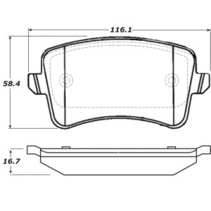 sto308.13860: ST Street Brake Pads