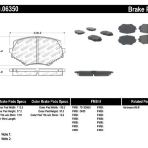 sto309.06350: ST Sport Brake Pads