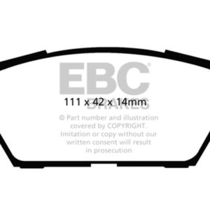 ebcDP31766C: EBC Redstuff Brake Pad Sets