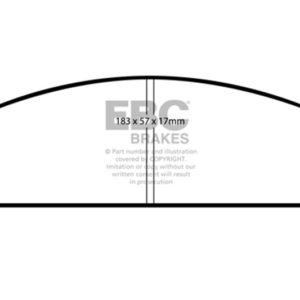 ebcDP41724R: EBC Yellowstuff Brake Pad Sets