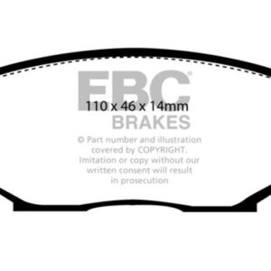 ebcDP2802: EBC Greenstuff Brake Pad Sets