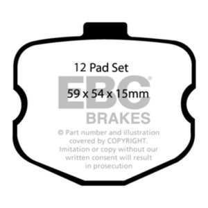 ebcDP31771C: EBC Redstuff Brake Pad Sets