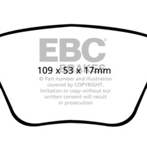 ebcDP42075R: EBC Yellowstuff Brake Pad Sets
