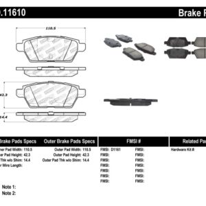 sto309.11610: ST Sport Brake Pads