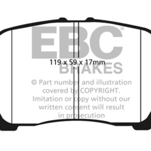 ebcDP41763R: EBC Yellowstuff Brake Pad Sets