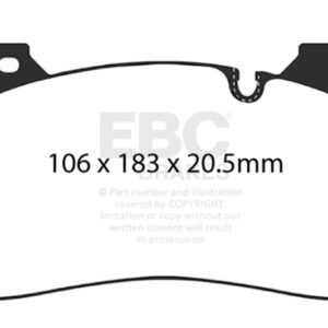 ebcDP42331R: EBC Yellowstuff Brake Pad Sets