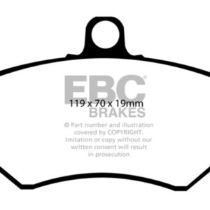 ebcDP4841/2R: EBC Yellowstuff Brake Pad Sets