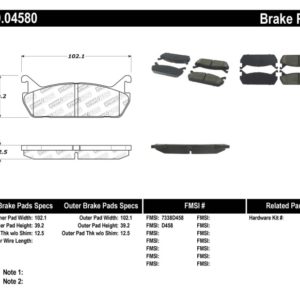 sto309.04580: ST Sport Brake Pads