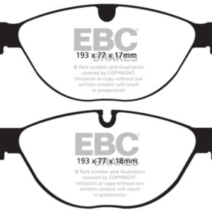 ebcDP42076R: EBC Yellowstuff Brake Pad Sets