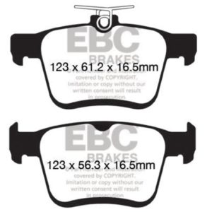 ebcDP62153: EBC Greenstuff Brake Pad Sets