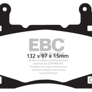 ebcDP41895R: EBC Yellowstuff Brake Pad Sets