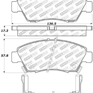 sto305.06210: ST Street Brake Pads