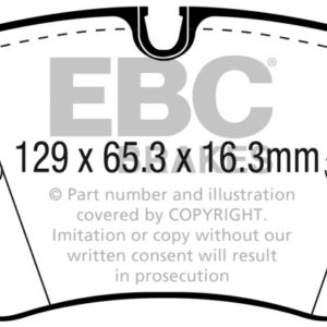 ebcDP42299R: EBC Yellowstuff Brake Pad Sets