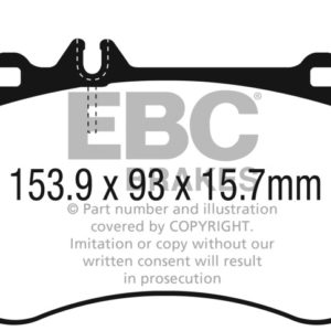 ebcDP42311R: EBC Yellowstuff Brake Pad Sets