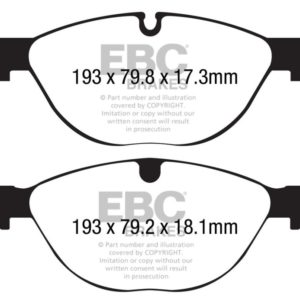 ebcDP32191C: EBC Redstuff Brake Pad Sets