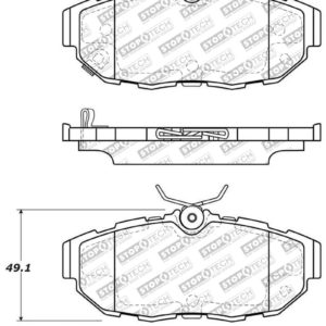 sto305.14650: ST Street Brake Pads