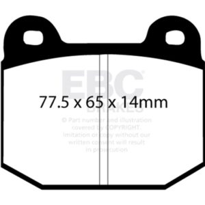ebcDP4197/2R: EBC Yellowstuff Brake Pad Sets
