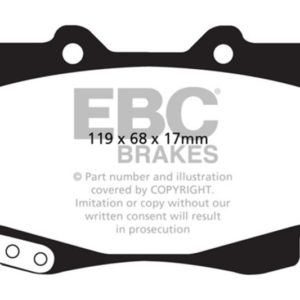 ebcDP62005: EBC Greenstuff Brake Pad Sets