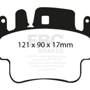 ebcDP41514R: EBC Yellowstuff Brake Pad Sets