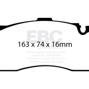 ebcDP31995C: EBC Redstuff Brake Pad Sets