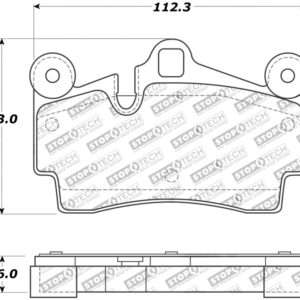sto308.09780: ST Street Brake Pads