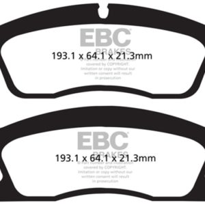 ebcDP62136: EBC Greenstuff Brake Pad Sets
