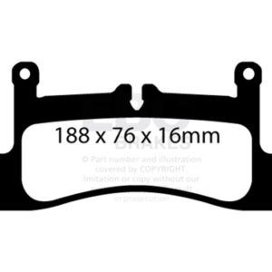 ebcDP42098R: EBC Yellowstuff Brake Pad Sets