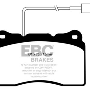 ebcDP41540R: EBC Yellowstuff Brake Pad Sets