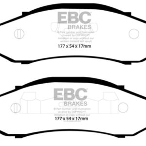 ebcDP41255R: EBC Yellowstuff Brake Pad Sets