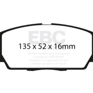 ebcDP21254: EBC Greenstuff Brake Pad Sets