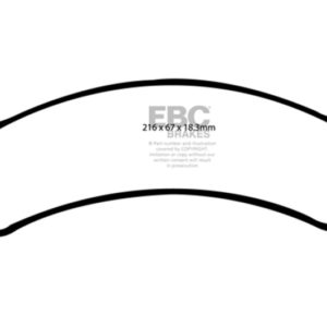 ebcED91305: EBC Extra Duty Brake Pad Sets