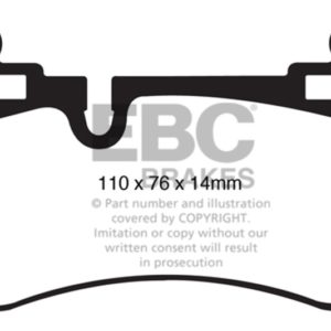 ebcDP41839R: EBC Yellowstuff Brake Pad Sets