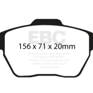 ebcDP41517R: EBC Yellowstuff Brake Pad Sets