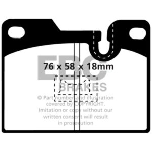ebcDP4346R: EBC Yellowstuff Brake Pad Sets
