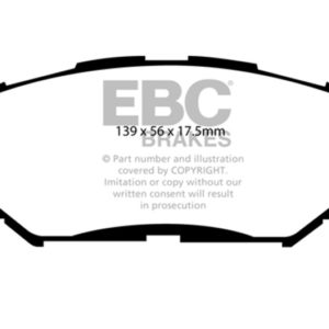ebcDP61791: EBC Greenstuff Brake Pad Sets