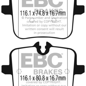 ebcDP32320C: EBC Redstuff Brake Pad Sets