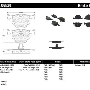 sto309.06830: ST Sport Brake Pads