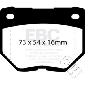 ebcDP2826: EBC Greenstuff Brake Pad Sets