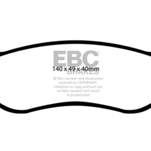 ebcDP41673R: EBC Yellowstuff Brake Pad Sets