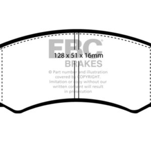 ebcDP4839R: EBC Yellowstuff Brake Pad Sets