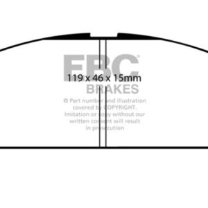 ebcDP4453R: EBC Yellowstuff Brake Pad Sets