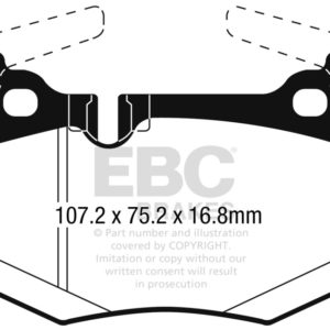 ebcDP32261C: EBC Redstuff Brake Pad Sets