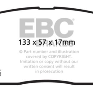 ebcDP41863R: EBC Yellowstuff Brake Pad Sets