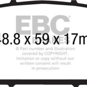ebcDP31896C: EBC Redstuff Brake Pad Sets