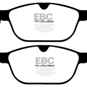 ebcDP32018C: EBC Redstuff Brake Pad Sets