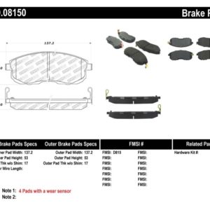 sto309.08150: ST Sport Brake Pads