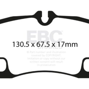 ebcDP31930C: EBC Redstuff Brake Pad Sets